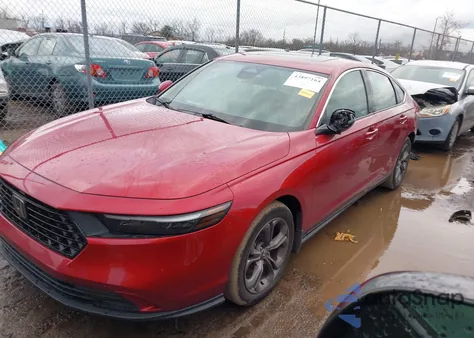 2024 Honda Accord Ex z USA, uszkodzony, nr VIN 1HGCY1F34RA009001